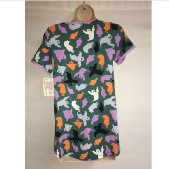 LuLaRoe Classic T Size XXS Halloween Ghosts NWT - Picture 4 of 4